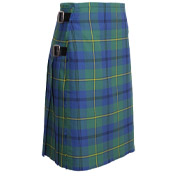 Kilt, 4-yd Casual Style, Johnston/e Tartan